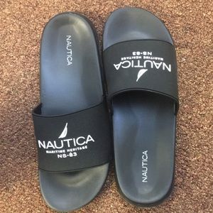 Size 10 nautica slides worn 2 times